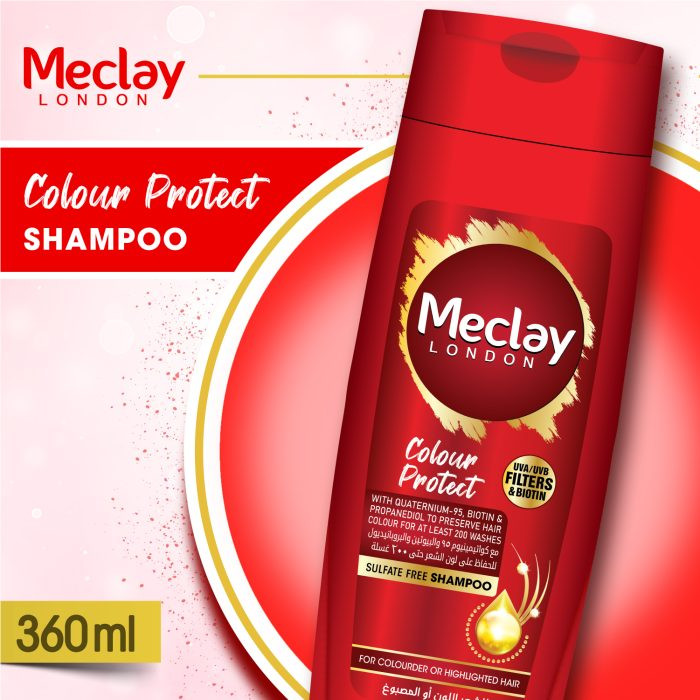 Meclay London Colour Protect Red Shampoo 360ML