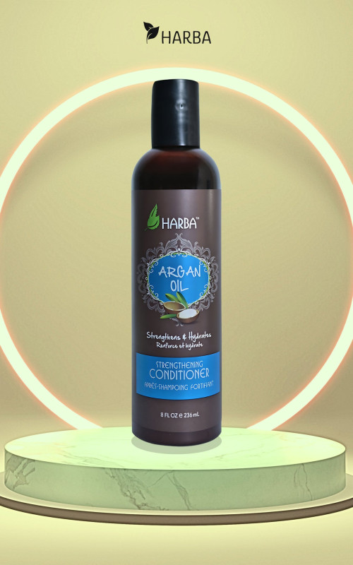 Harba Argan Oil Strengthening Conditioner 8 FL OZ e 236ml
