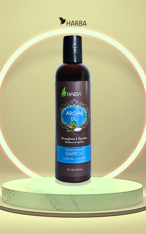 Harba Argan Oil Strengthening Shampoo 8 FL OZ e 236ml