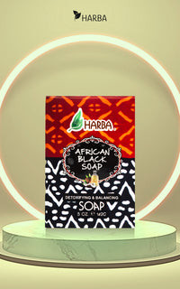 AFRICAN BLACK Detoxifying & Balancing Soap 5 OZ e 142g