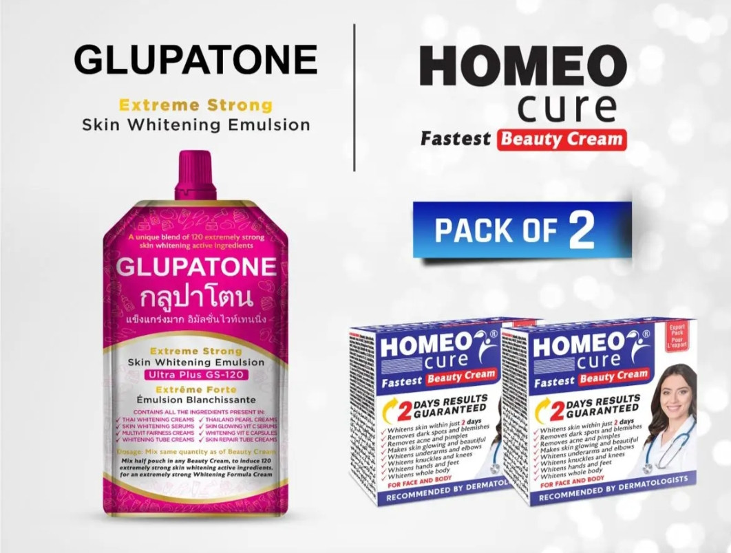 Deal 1 Gulpatone 50ml & 2 Homeo Cure Cream