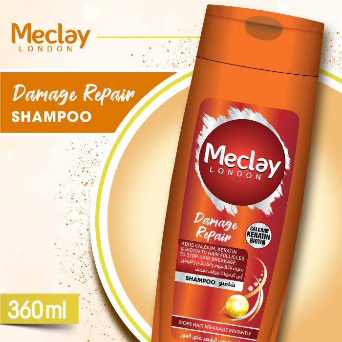 Meclay London Damage Repair Orange Shampoo 360ML