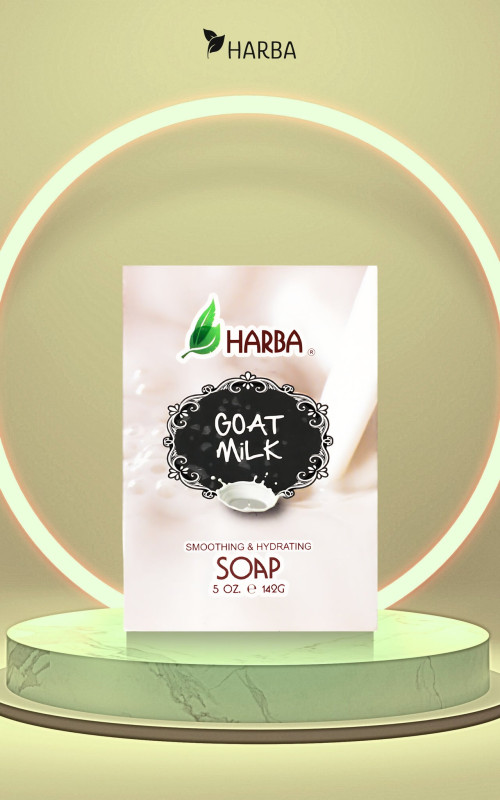 Harba GOAT MILK Smoothing & Hydrating Soap 5 OZ e 142g