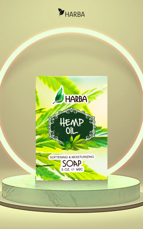 Harba HEMP OIL Softening & Moisturizing Soap 5 OZ e 142g